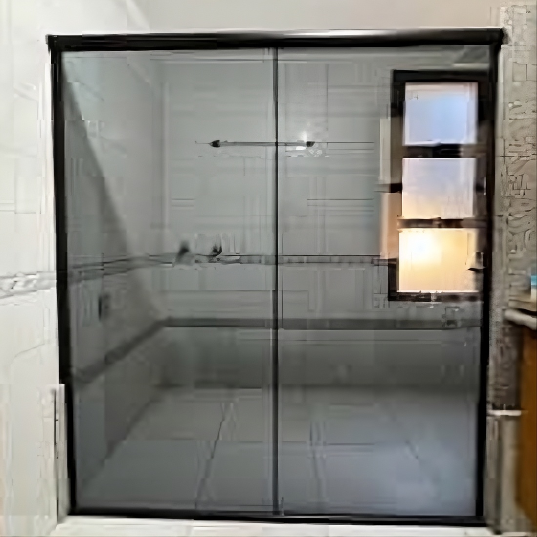 Box fume frontal de correr